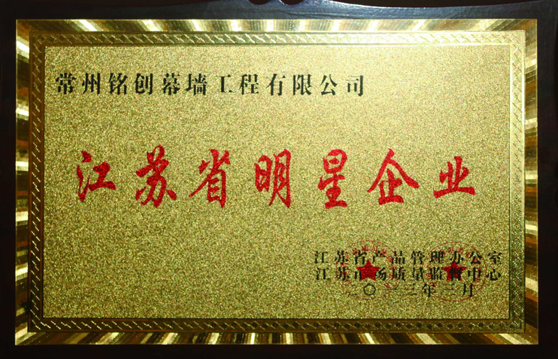 江蘇省明星企業(yè)